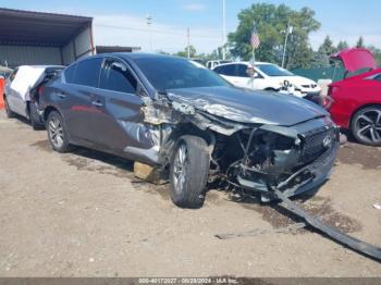  Salvage INFINITI Q50