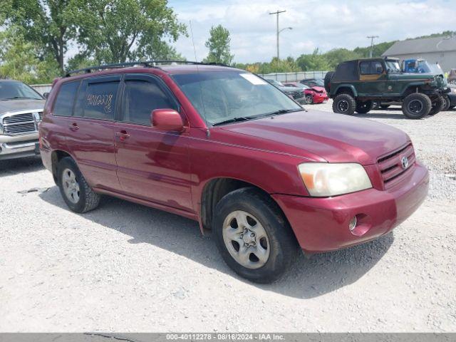  Salvage Toyota Highlander