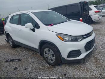  Salvage Chevrolet Trax