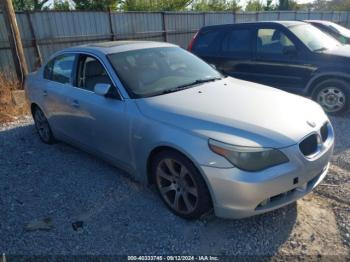  Salvage BMW 5 Series