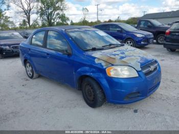  Salvage Chevrolet Aveo