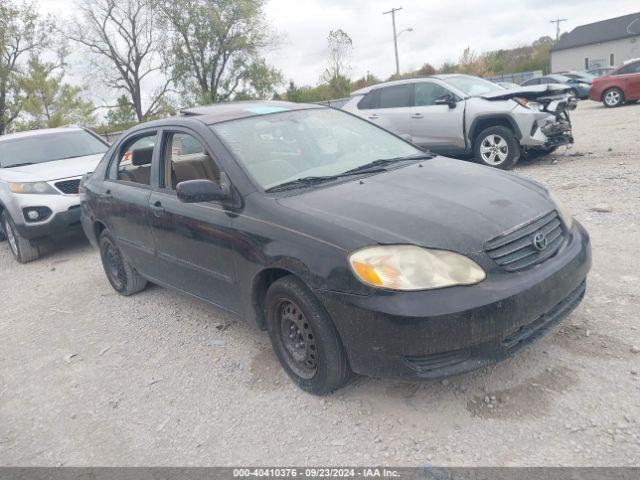  Salvage Toyota Corolla