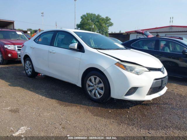  Salvage Toyota Corolla