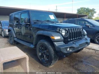  Salvage Jeep Wrangler