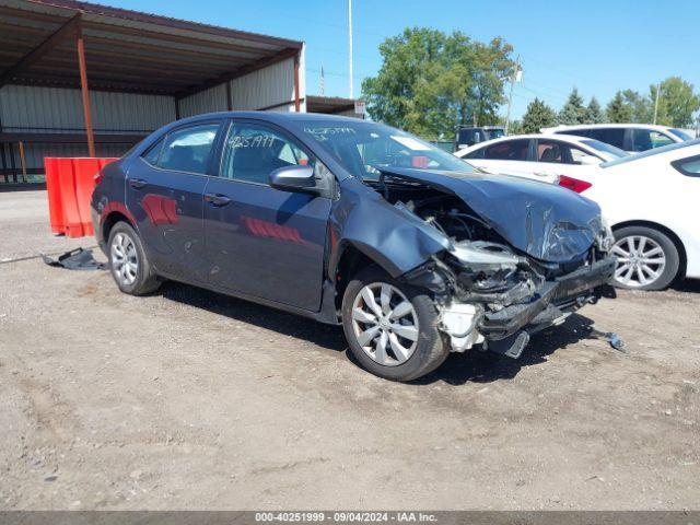  Salvage Toyota Corolla