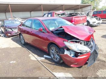  Salvage Toyota Camry