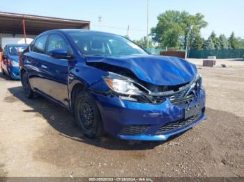  Salvage Nissan Sentra