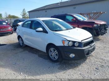  Salvage Chevrolet Sonic