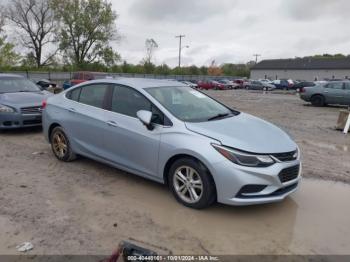  Salvage Chevrolet Cruze