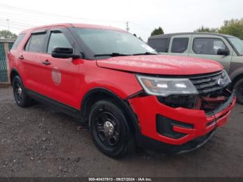  Salvage Ford Utility Police Intercepto