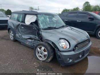  Salvage MINI Cooper Clubman