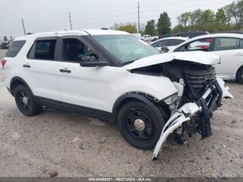  Salvage Ford Utility Police Intercepto