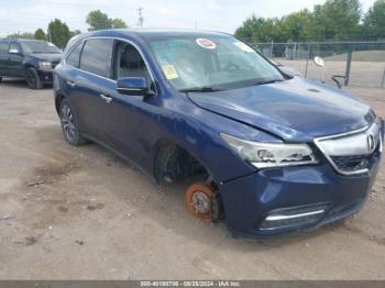  Salvage Acura MDX