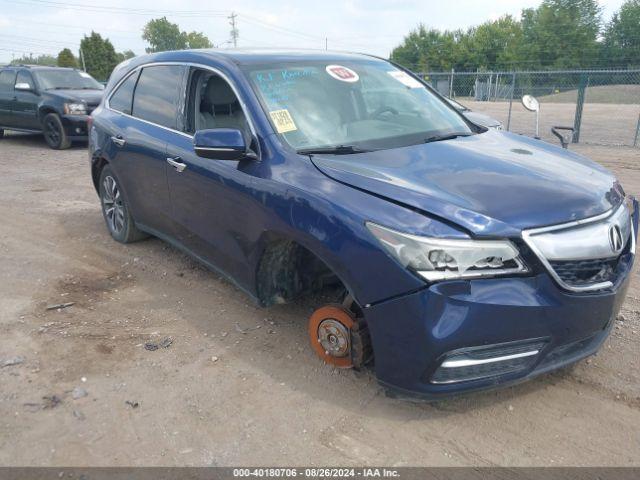  Salvage Acura MDX