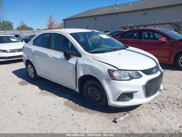  Salvage Chevrolet Sonic