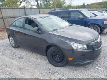  Salvage Chevrolet Cruze