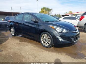  Salvage Hyundai ELANTRA