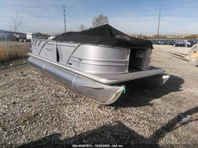  Salvage Sylvan Pontoon