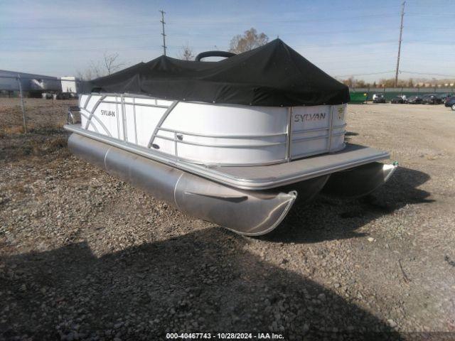  Salvage Sylvan Pontoon