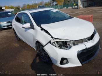  Salvage Toyota Corolla