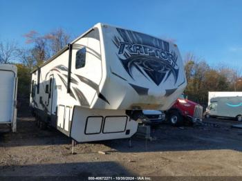  Salvage Keystone Raptor 40  5th Wheel Camp