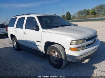  Salvage Chevrolet Tahoe