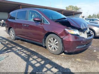  Salvage Honda Odyssey