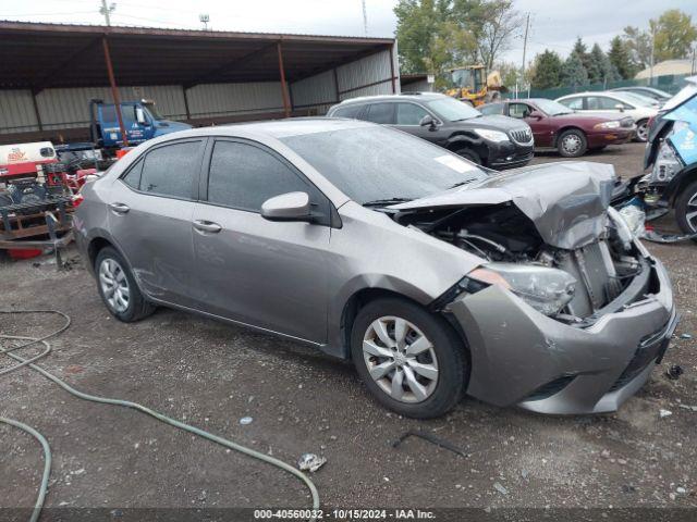  Salvage Toyota Corolla