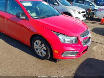  Salvage Chevrolet Cruze