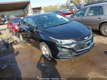  Salvage Chevrolet Cruze