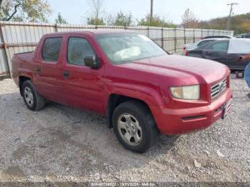  Salvage Honda Ridgeline