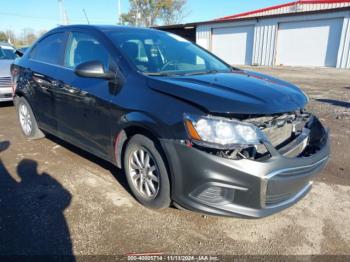  Salvage Chevrolet Sonic