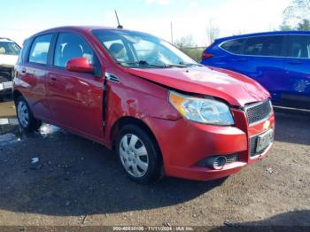  Salvage Chevrolet Aveo