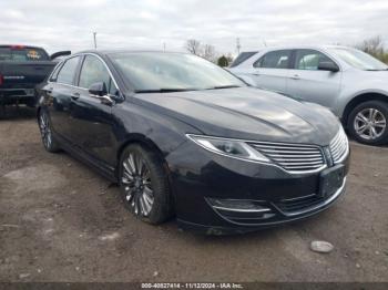  Salvage Lincoln MKZ