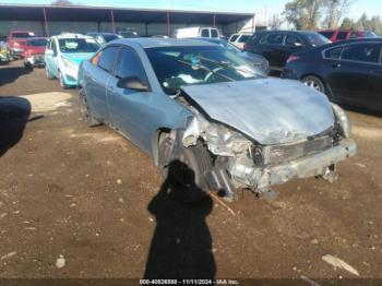  Salvage Pontiac G6