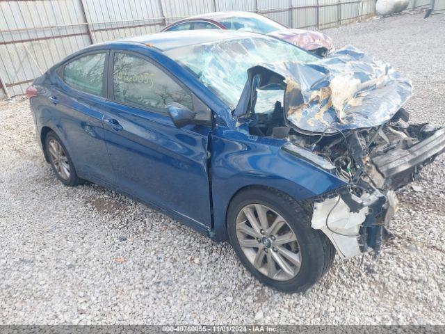  Salvage Hyundai ELANTRA