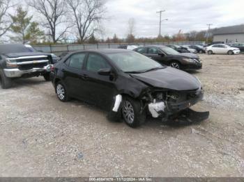  Salvage Toyota Corolla