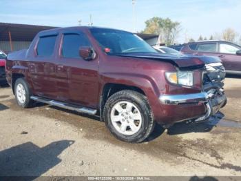  Salvage Honda Ridgeline