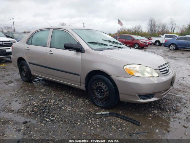  Salvage Toyota Corolla