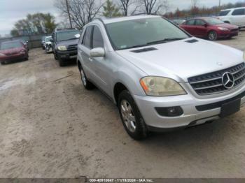  Salvage Mercedes-Benz M-Class