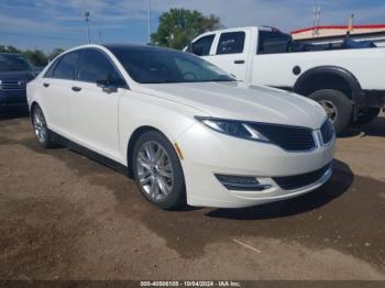  Salvage Lincoln MKZ Hybrid