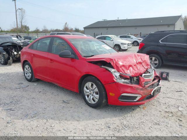  Salvage Chevrolet Cruze