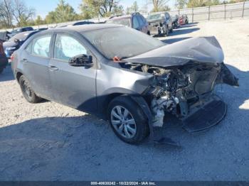  Salvage Toyota Corolla