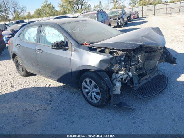  Salvage Toyota Corolla