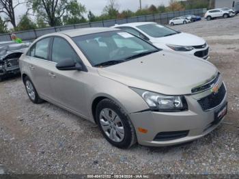  Salvage Chevrolet Cruze