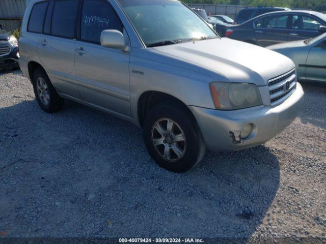  Salvage Toyota Highlander