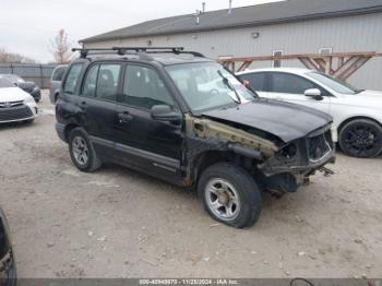  Salvage Chevrolet Tracker