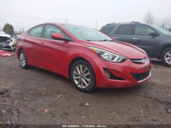  Salvage Hyundai ELANTRA