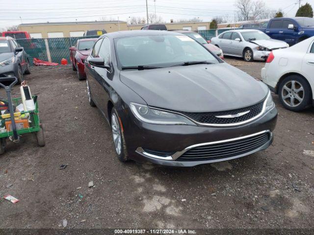  Salvage Chrysler 200