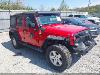  Salvage Jeep Wrangler